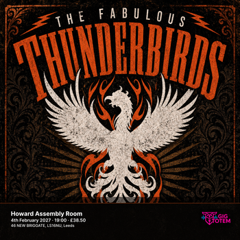 The Fabulous Thunderbirds Kim Wilson at Howard Assembly Room on 4 February 2027 gig poster