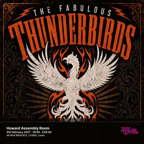 The Fabulous Thunderbirds Kim Wilson at Howard Assembly Room on 4 February 2027 gig poster