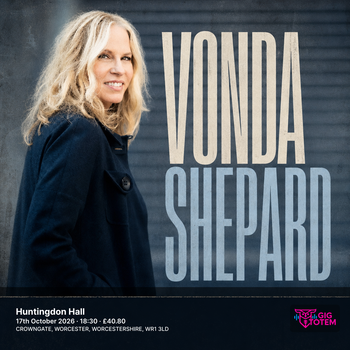 Vonda Shepard at Huntingdon Hall on 17 October 2026 gig poster