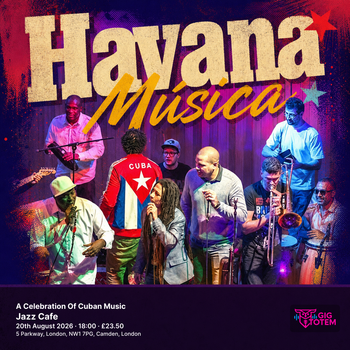 Havana MÚSica: A Celebration Of Cuban Music Sambroso All Stars, Havana Música at Jazz Cafe on 20 August 2026 gig poster