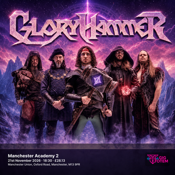 Gloryhammer Majestica at Academy 2 on 21 November 2026 gig poster