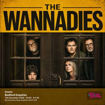 The Wannadies + Guests The Wannadies at Esquires on 11 November 2026 gig poster
