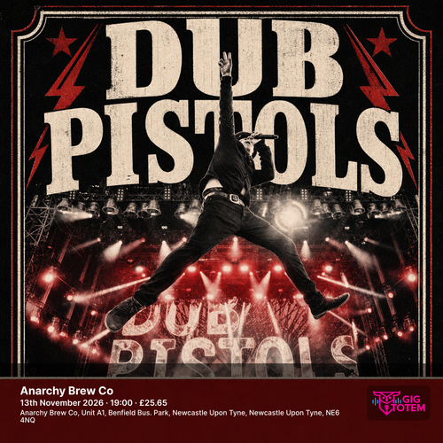 Dub Pistols at Anarchy Brew Co on 13 November 2026 gig poster