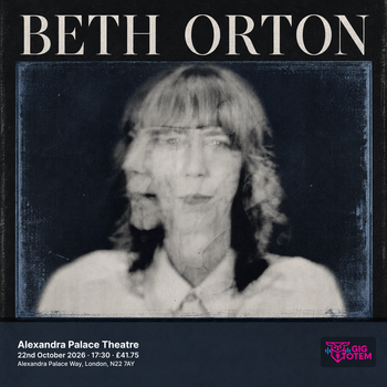 Beth Orton at Alexandra Palace Theatre on 22 October 2026 gig poster