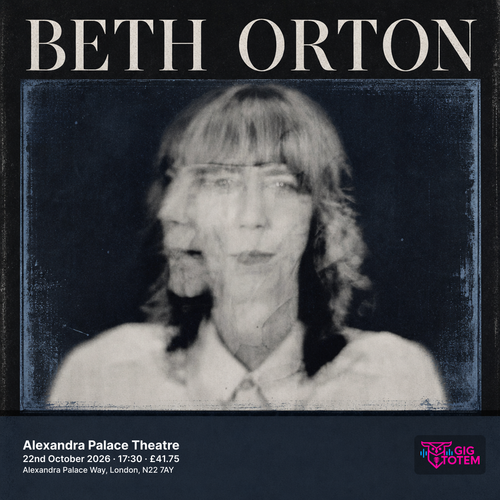 Beth Orton at Alexandra Palace Theatre on 22 October 2026 gig poster