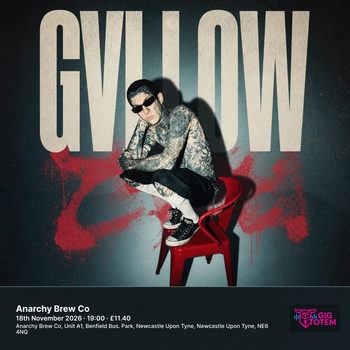 GVLLOW at Anarchy Brew Co on 18 November 2026 gig poster