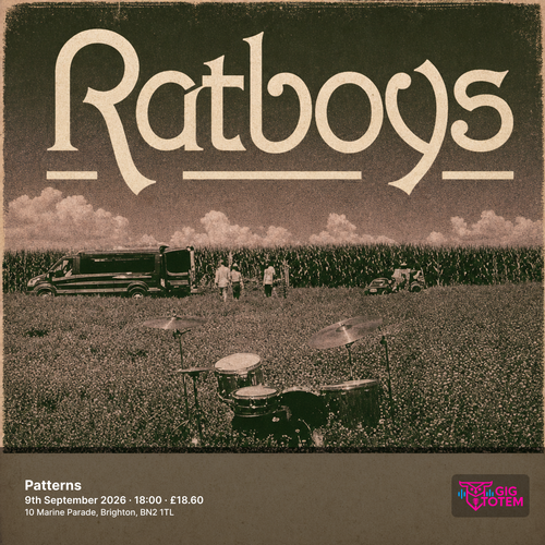 Ratboys - When the Sun Explodes Tour Fall 2026 Ratboys september 2026 tour poster