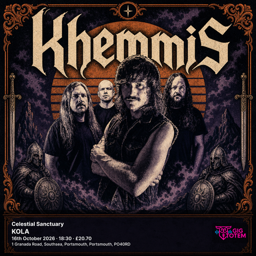 Khemmis + Celestial Sanctuary Khemmis, Celestial Sanctuary at KOLA on 16 October 2026 gig poster