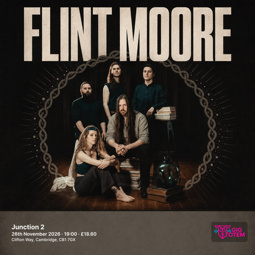 Flint Moore at Junction 2 on 26 November 2026 gig poster