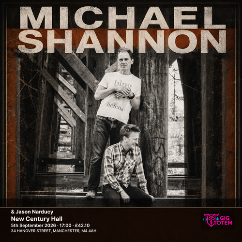 Michael Shannon & Jason Narducy and Friends Michael Shannon, Jason Narducy at New Century Hall on 5 September 2026 gig poster