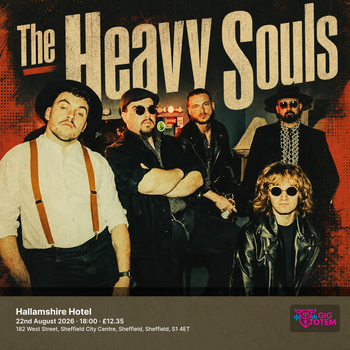 The Heavy Souls Heavy Souls at Hallamshire Hotel on 22 August 2026 gig poster