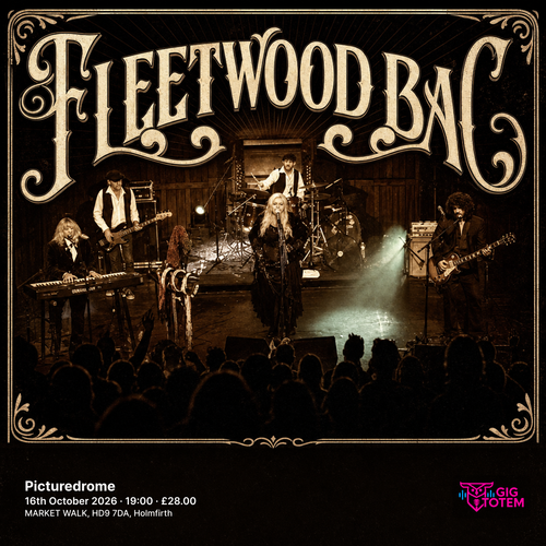 Fleetwood Bac at Picturedrome on 16 October 2026 gig poster