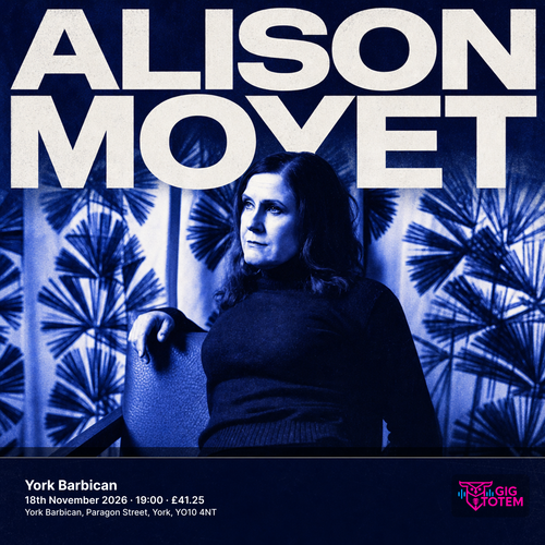 Alison Moyet at York Barbican on 18 November 2026 gig poster