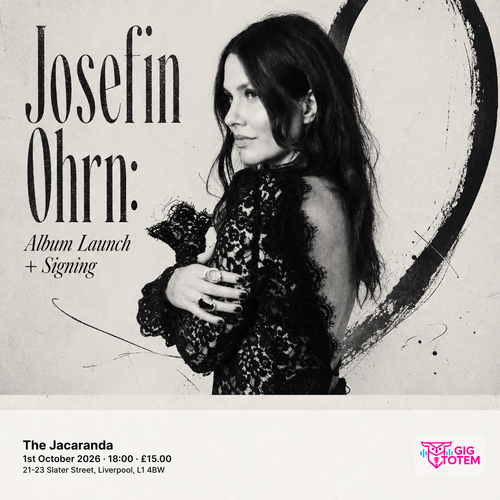 Josefin Ohrn: Album Launch + Signing at The Jacaranda on 1 October 2026 gig poster