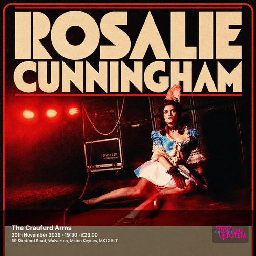 Rosalie Cunningham at The Craufurd Arms on 20 November 2026 gig poster