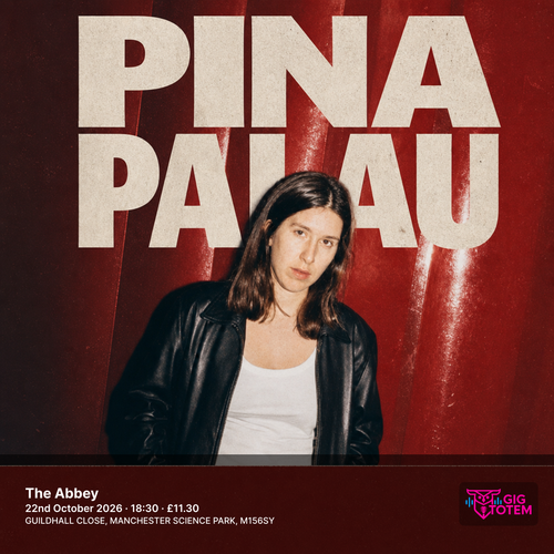 Pina Palau at The Abbey on 22 October 2026 gig poster