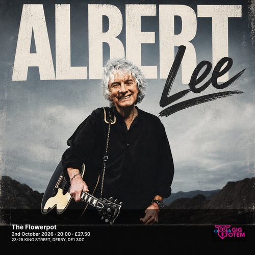 Albert Lee at The Flowerpot on 2 October 2026 gig poster