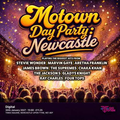 Motown Day Party: Newcastle at Digital on 30 January 2027 gig poster