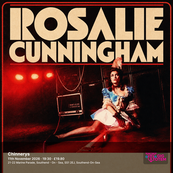 Rosalie Cunningham at Chinnerys on 11 November 2026 gig poster