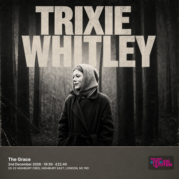 Trixie Whitley at The Grace on 2 December 2026 gig poster