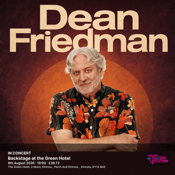 DEAN FRIEDMAN - IN CONCERT Dean Friedman at Backstage at the Green on 8 August 2026 gig poster