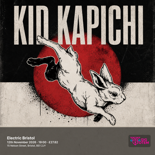 Kid Kapichi HYPHEN at Electric Bristol on 12 November 2026 gig poster