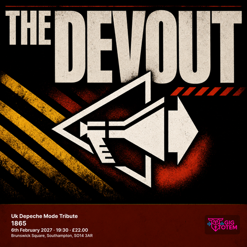 The Devout: Uk Depeche Mode Tribute The Devout at 1865 on 6 February 2027 gig poster