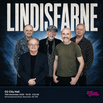 Lindisfarne at O2 City Hall on 19 December 2026 gig poster