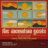 The Mountain Goats Craig Finn & The Band of Forgiveness gig poster