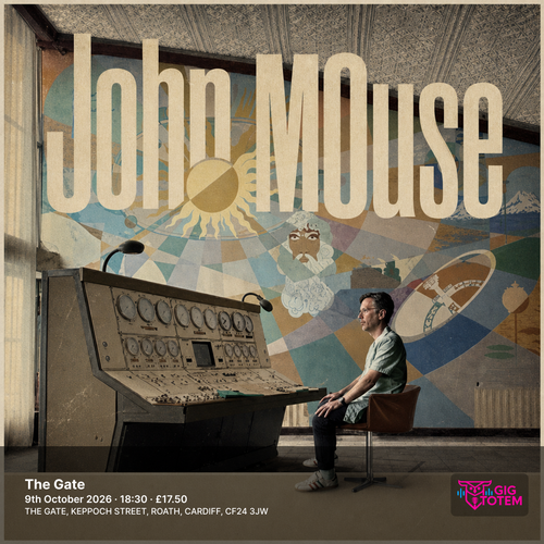 John MOuse Plastic Estate at The Gate on 9 October 2026 gig poster
