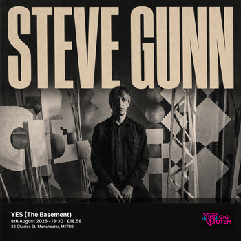 Steve Gunn at YES (The Basement) on 8 August 2026 gig poster