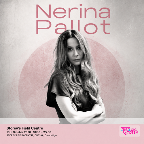 Nerina Pallot at Storey's Field Centre on 15 October 2026 gig poster