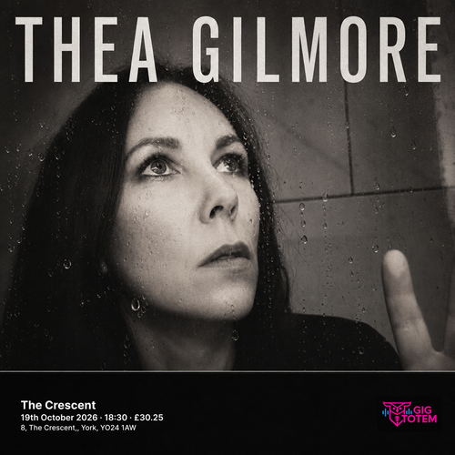 Thea Gilmore at The Crescent on 19 October 2026 gig poster