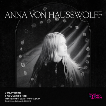 Core. Presents: Anna Von Hausswolff Anna von Hausswolff at The Queen's Hall on 14 November 2026 gig poster