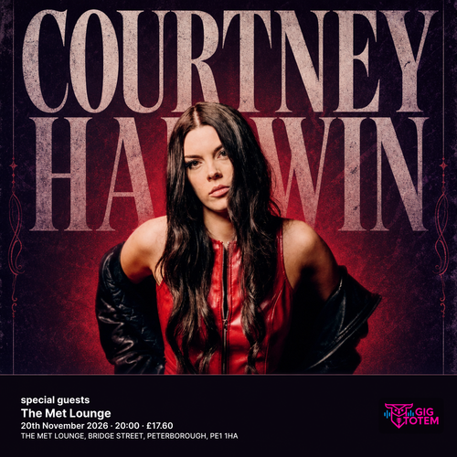 COURTNEY HADWIN + special guests Courtney Hadwin at The Met Lounge on 20 November 2026 gig poster