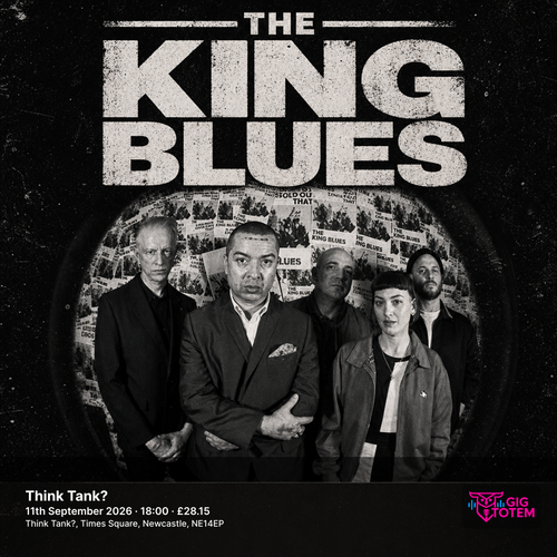 The King Blues at Think Tank? on 11 September 2026 gig poster