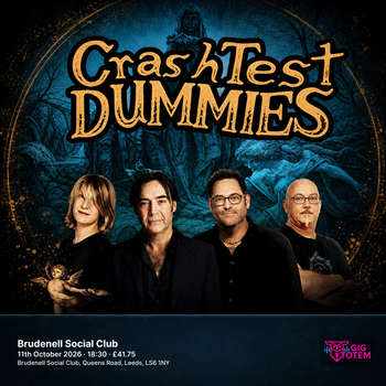 Crash Test Dummies at Brudenell Social Club on 11 October 2026 gig poster