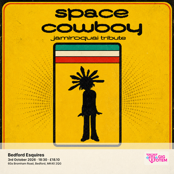 Space Cowboy - Jamiroquai Tribute at Esquires on 3 October 2026 gig poster
