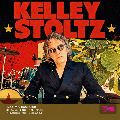 Kelley Stoltz at Hyde Park Book Club on 18 October 2026 gig poster