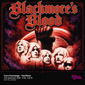 Blackmore's Blood at Corn Exchange - Hertford on 27 September 2026 gig poster