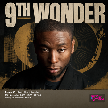 9th Wonder Konny Kon at Blues Kitchen Manchester on 18 November 2026 gig poster