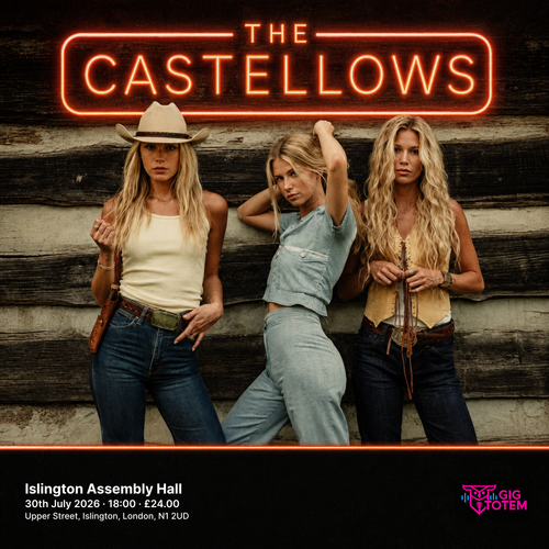 The Castellows at Islington Assembly Hall on 30 July 2026 gig poster
