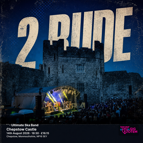 '2 RUDE' - Ultimate Ska Band Small Fakers, 2 Rude at Chepstow Castle on 14 August 2026 gig poster