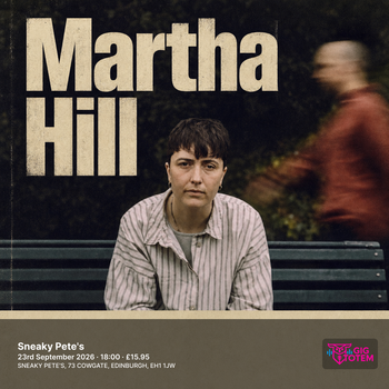 Martha Hill at Sneaky Pete's on 23 September 2026 gig poster