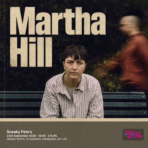 Martha Hill at Sneaky Pete's on 23 September 2026 gig poster