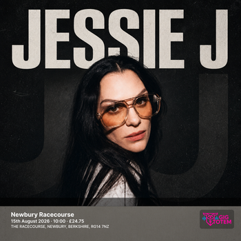Jessie J at Newbury Racecourse on 15 August 2026 gig poster
