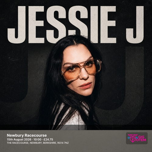 Jessie J at Newbury Racecourse on 15 August 2026 gig poster