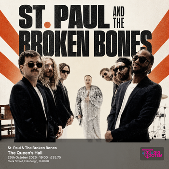 St. Paul & The Broken Bones ST. PAUL AND THE BROKEN BONES at The Queen's Hall on 26 October 2026 gig poster
