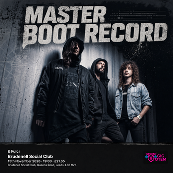 Master Boot Record & Fulci Master Boot Record, Fulci at Brudenell Social Club on 15 November 2026 gig poster