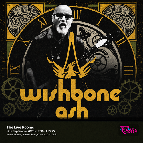 Wishbone Ash - The Time Was Tour 2026 Wishbone Ash september 2026 to october 2026 tour poster